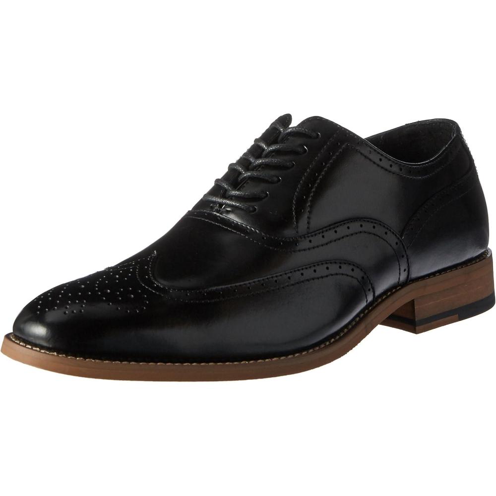 imageStacy Adams Mens Dunbar Wingtip OxfordBlack