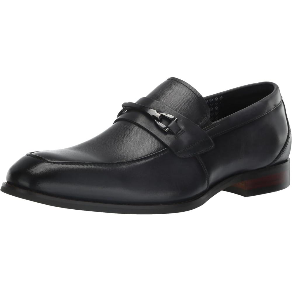 imageStacy Adams Mens Kaylor Moc Toe Bit SlipOnGrey