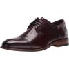 STACY ADAMS Men’s Dickinson Cap-Toe Lace-up Oxford(Burgundy )