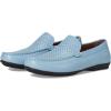 Stacy Adams Mens Conroy Moc Toe Driver(Light Blue)