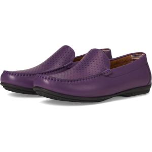 Stacy Adams Mens Conroy Moc Toe Driver(Purple)