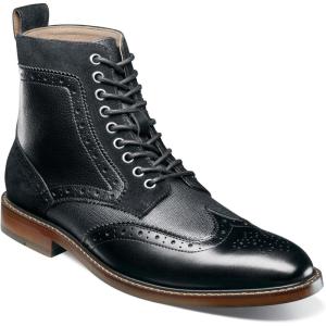 Stacy Adams Men’s, Finnegan Wingtip Lace Up Boot(Black Multi)