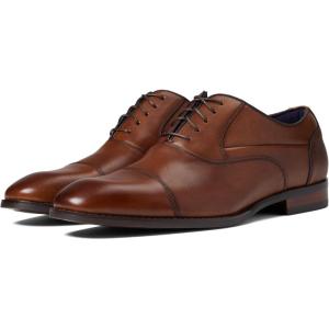 Stacy Adams Mens Kallum Cap Toe Oxford(Cognac)