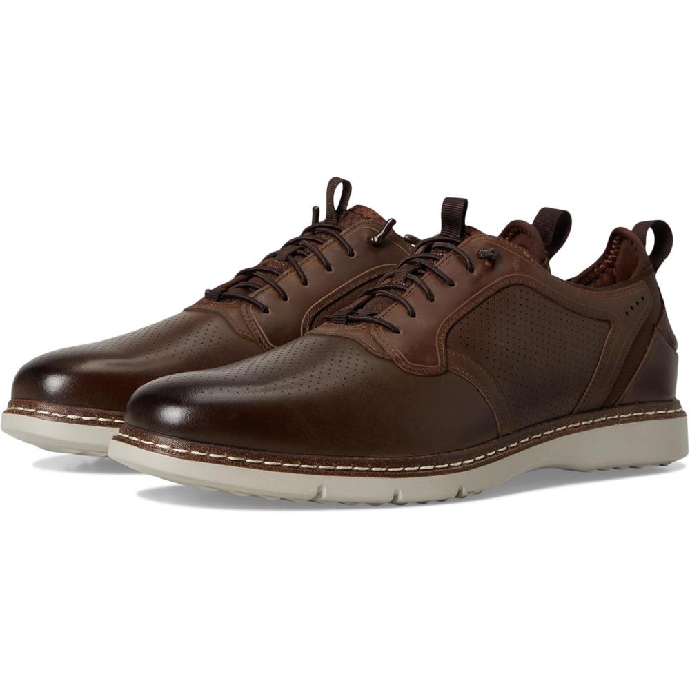 imageStacy Adams Mens Sync Lace Up OxfordBrown Crazyhorse
