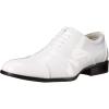 Stacy Adams Men’s, Gala Oxford(White Patent)