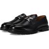 Stacy Adams Mens Hale Moc Toe Slip on(Black)