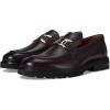 Stacy Adams Mens Hale Moc Toe Slip on(Bordeaux)