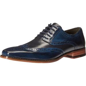 STACY ADAMS Men’s Tinsley Wingtip Oxford(Cobalt/Navy)