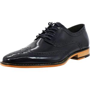 STACY ADAMS Men’s Tinsley Wingtip Oxford(Navy)
