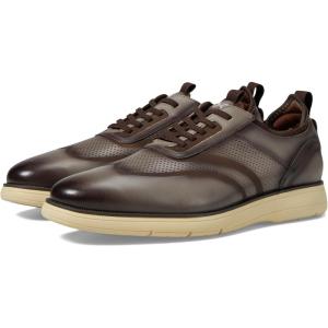 Stacy Adams Mens Edgewood Wingtip Elastic Lace(Taupe)