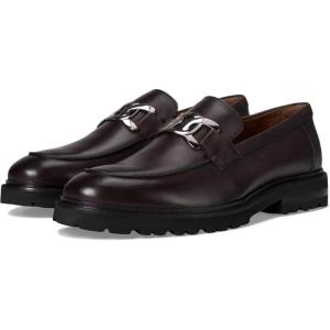 Stacy Adams Mens Hale Moc Toe Slip on(Bordeaux)