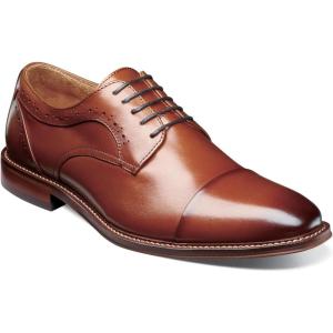 Stacy Adams Men’s, Maddox Cap Toe Oxford(Cognac)