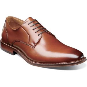 Stacy Adams Men’s, Marlton Plain Toe Oxford(Cognac)