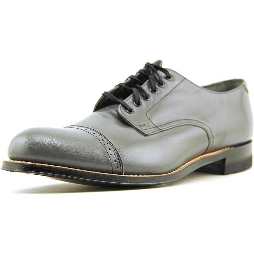 imageStacy Adams Mens Dayton Ostrich OxfordGray Kid