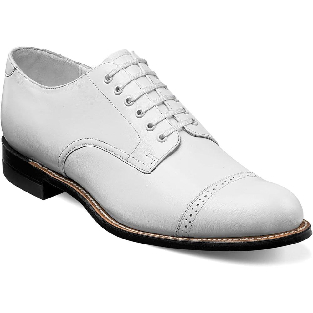 imageStacy Adams Mens Dayton OxfordWhite  12