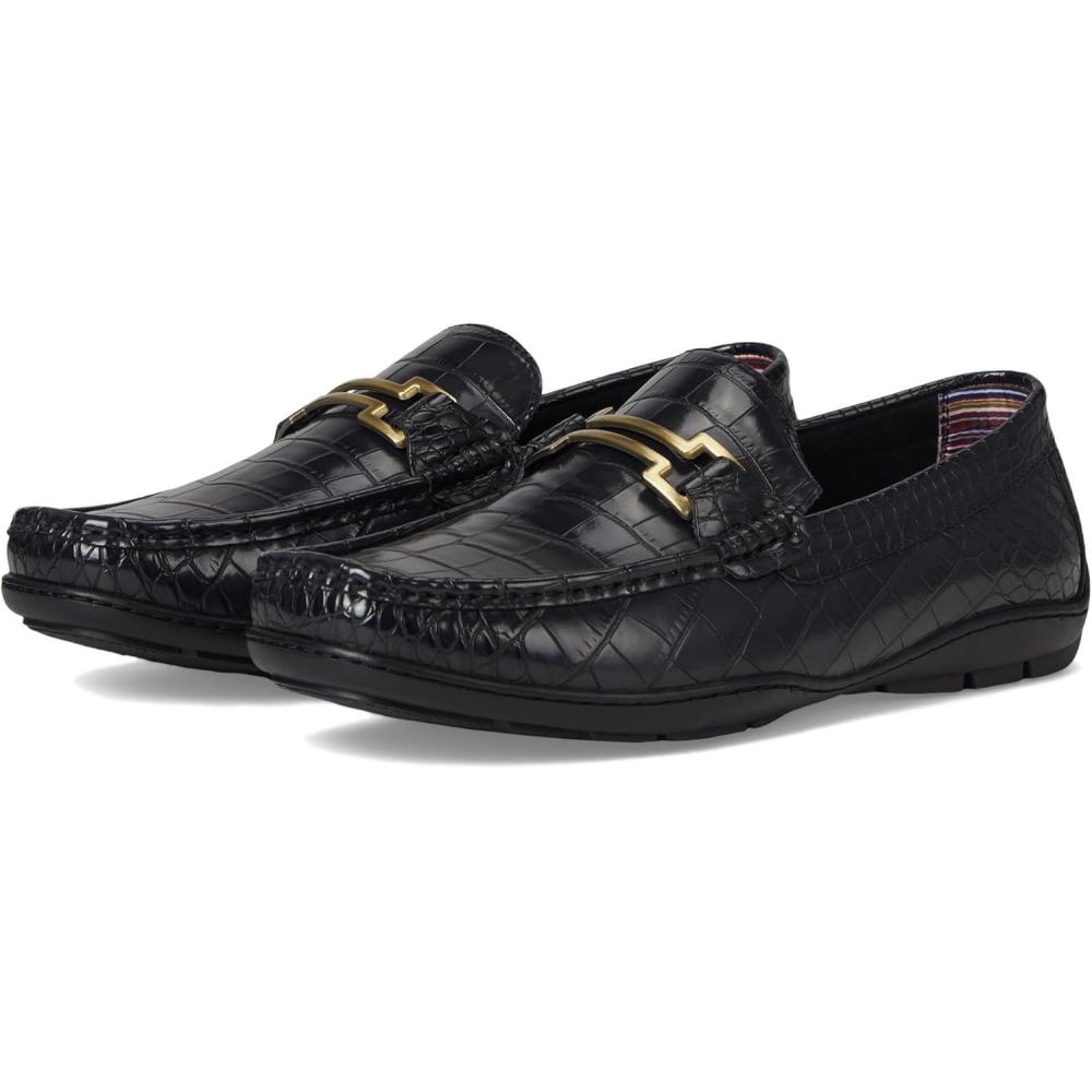 imageStacy Adams Mens Embrey Moc Toe DriverBlack