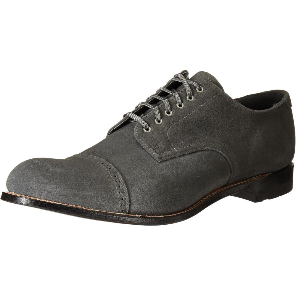 imageStacy Adams Mens Madison OxfordGray Suede