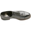 Stacy Adams Men’s Madison Lizard Print Oxford(Black – 49)