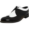 Stacy Adams Men’s Dayton Ostrich Oxford(Black/White)