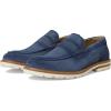 Stacy Adams Mens Hopkins Penny Slip on(Navy Suede)