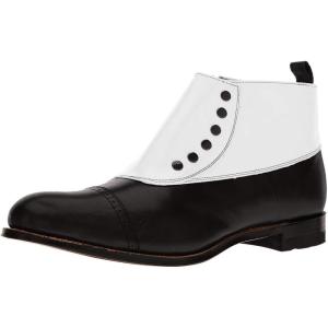 Stacy Adams Men’s Madison Plain Oxford(Black/White – 26)