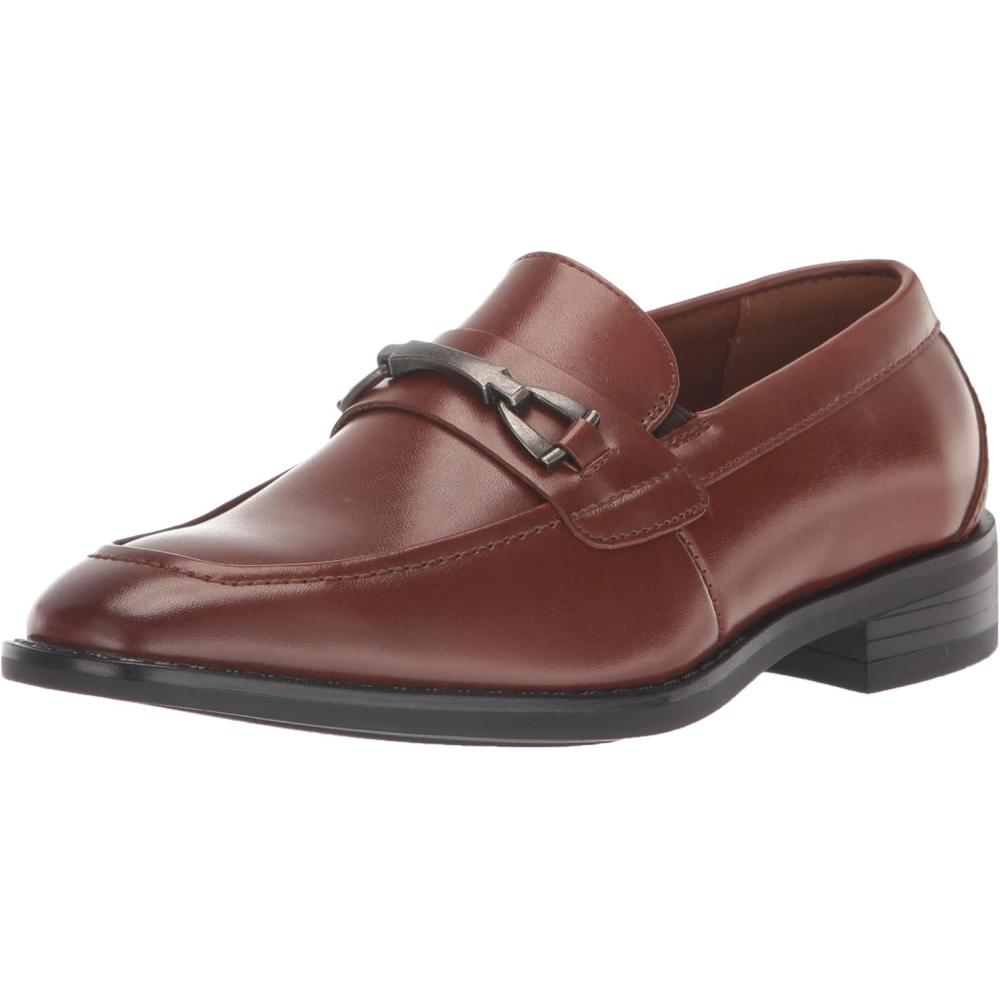 imageStacy Adams Boys Kaylor Slip on LoaferCognac