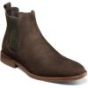STACY ADAMS mens Gabriel Chelsea Boot(Chocolate Suede)