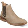 STACY ADAMS mens Gabriel Chelsea Boot(Sand Suede)