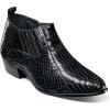 STACY ADAMS mens Sandoval Heeled Ankle Boot(Black)