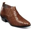 STACY ADAMS mens Sandoval Heeled Ankle Boot(Cognac)
