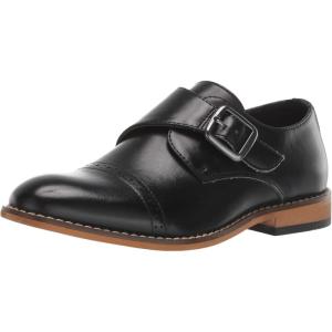 Stacy Adams Boy’s, Desmond Monk Strap – Little Kid & Big Kid(Black)