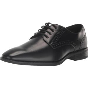 Stacy Adams Boys Kalvin Plain Toe Oxford(Black)