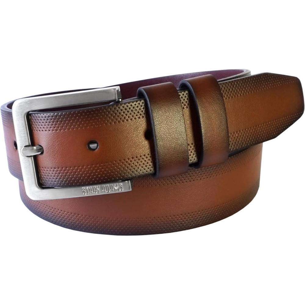 imageStacy Adams mens Casual BeltsCognac James Belt
