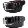 Stacy Adam’s Leather Dress Belt for Dickinson Oxford, Suits, Pants, Classic, Formal, Business, Work, Smooth Edge, Croco, Russell Burgundy, 34
