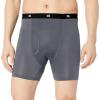 Stacy Adams Men’s Boxer Brief(Gray)