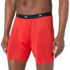 Stacy Adams Men’s Boxer Brief(Red)