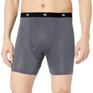 Stacy Adams Men’s Boxer Brief(Gray)