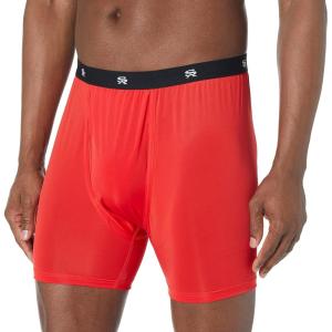 Stacy Adams Men’s Boxer Brief(Red)