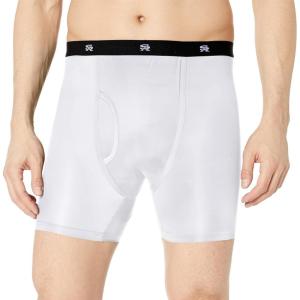 Stacy Adams Men’s Boxer Brief(White)