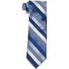 Stacy Adams Men’s Microfiber Stripped Tie Set(Navy)