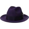 STACY ADAMS Men’s Felt Fedora(Purple)