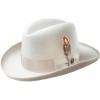 STACY ADAMS Men’s Homburg(Ivory)