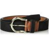 Stacy Adams Men’s Richmond 34 Mm Leather Belt(Black)