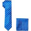 Stacy Adams Men’s Satin Dot Tie Set(Royal)