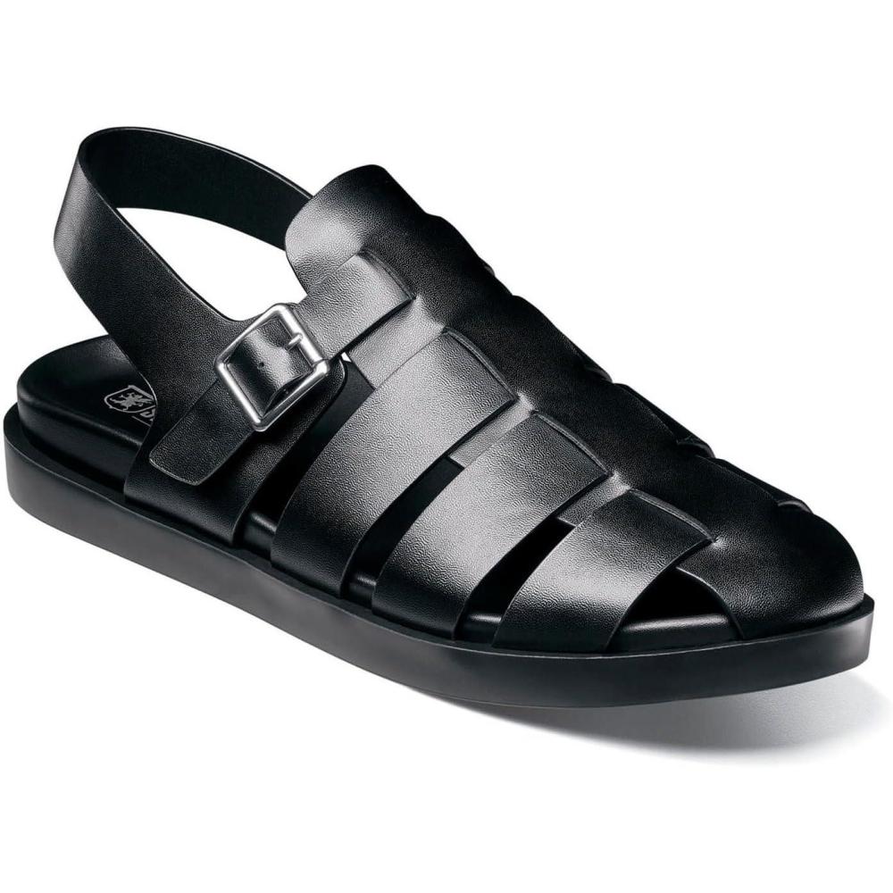image:imageSTACY ADAMS mens Montego Slingback Buckle SandalBlack