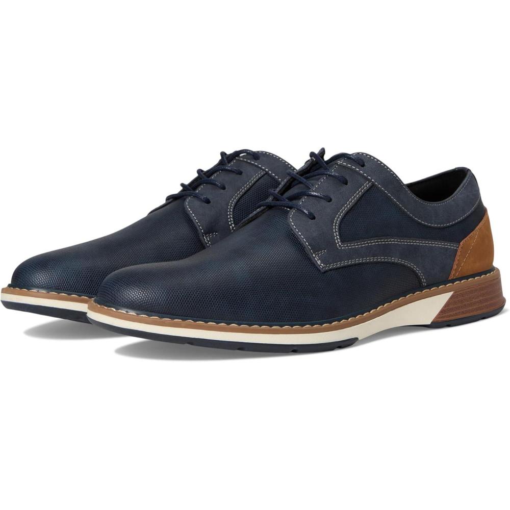 image:imageStacy Adams Mens Phineas Plain Toe Lace UpNavy