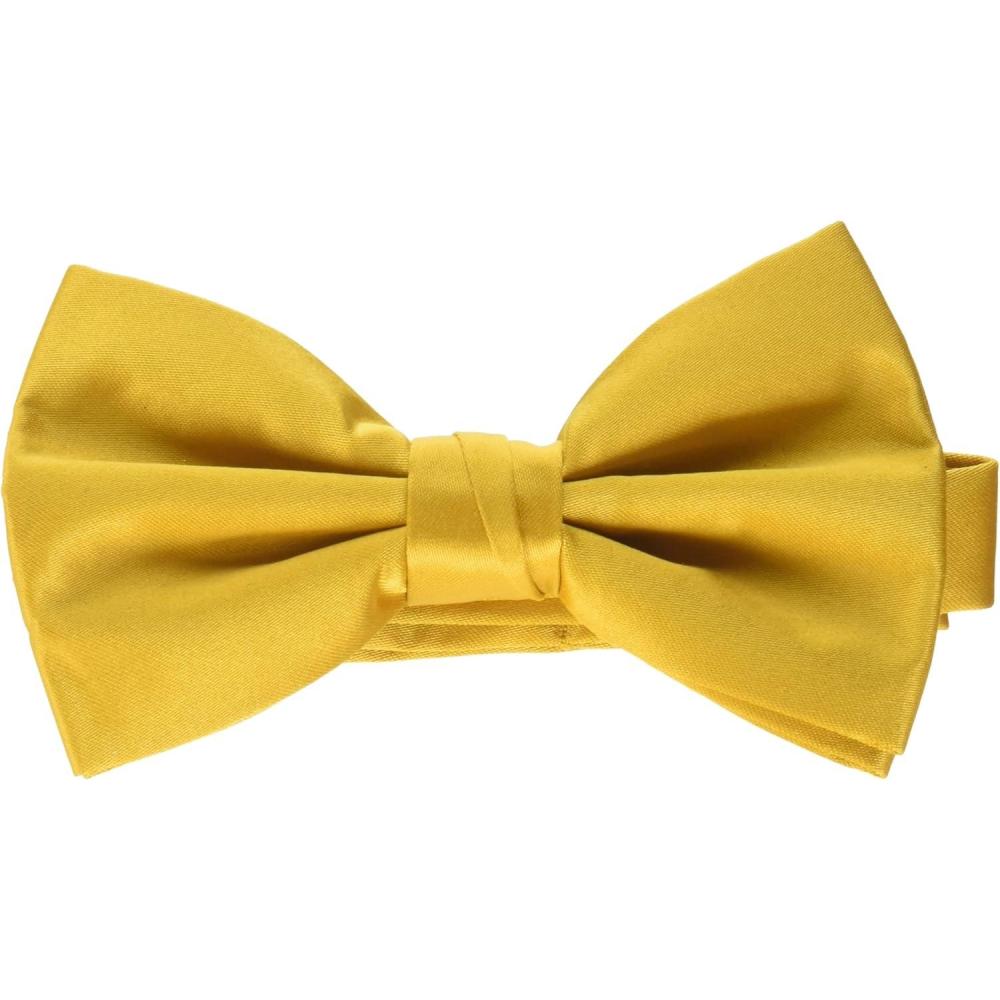 image:imageStacy Adams Mens Solid Bow TieGold