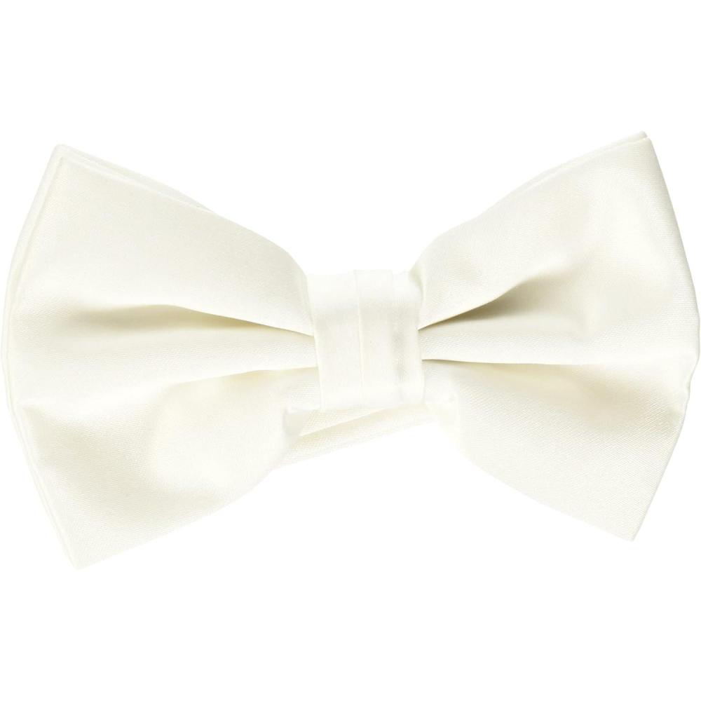 image:imageStacy Adams Mens Solid Bow TieWhite