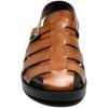 STACY ADAMS mens Montego Slingback Buckle Sandal(Cognac)