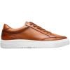 Stacy Adams Mens Dorian Lace Up Sneaker(Cognac)